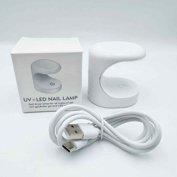 Best Selling Mini UV LED Nail Dryer Lamp Set 16W Single Finger Manicure Machine USB Powered Plastic Material