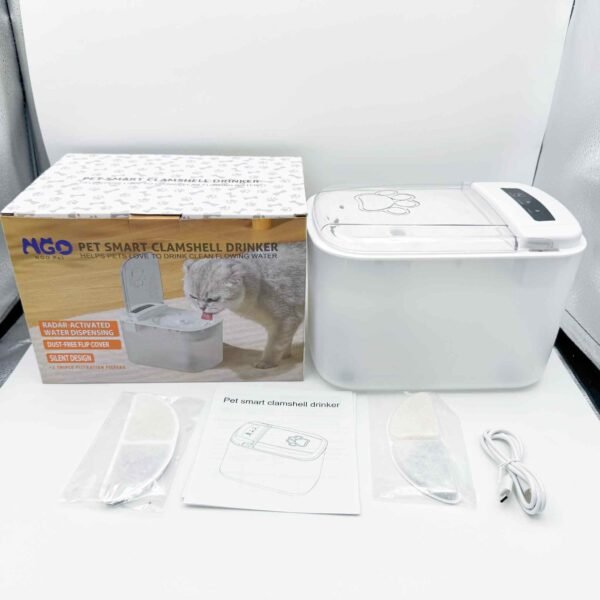 Dog Cat Water Fountain Feeder Automatic Recirculating Intelligent Drinking Dispenser Water Cycle Filter Pet Supplies