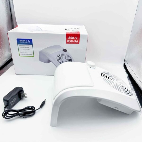 Nail Dust Collector Suction Extractor Fan 60W Nail Vacuum Cleaner Machine Manicure Tools Ventilation System for Nail Art Salon