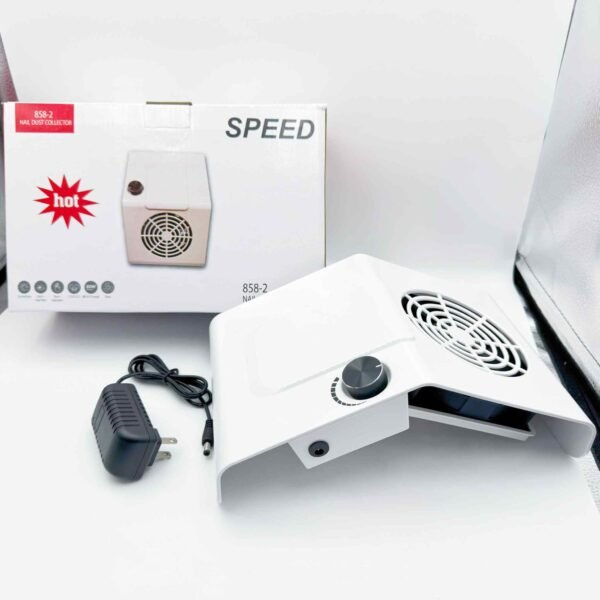 Professional Equipment 80W Nail Vacuum Cleaner Dust Collector Portable Nail Dust Collector Equipment for Salon/Home