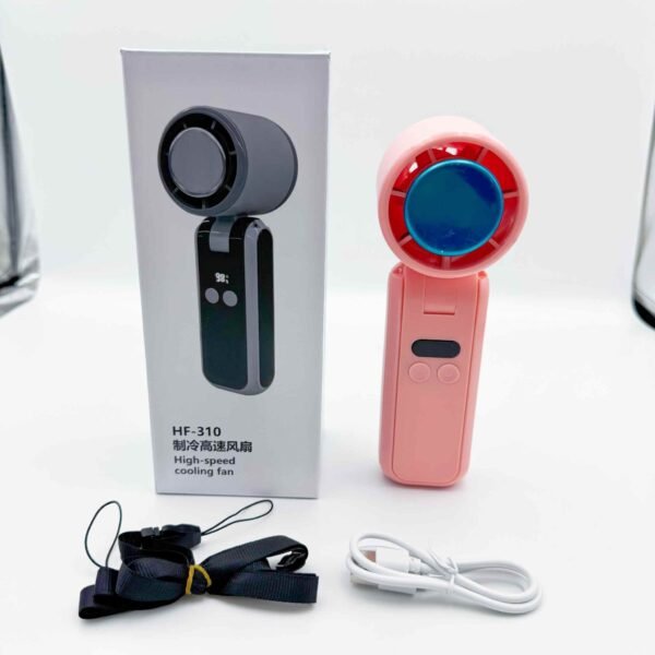 Portable Mini High-Speed Handheld USB Charging Air Cooling Fan Cross-Border New Product Foldable for Home Use