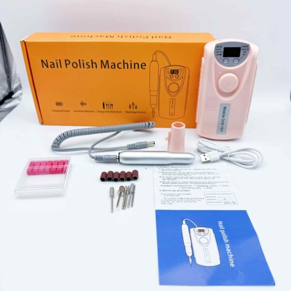 101 Electric Storage Type Nail Polisher Nail Remover Polisher for Nail Shop Portable Rechargeable Dead Skin Remover