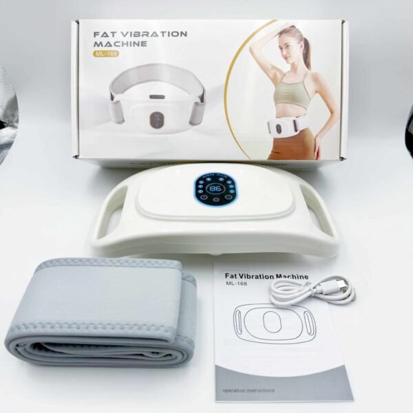 Electric Massage Belt Home Fat Shaking Machine Abdominal Waist Back Muscles, Can Be Used for Slimming Fat Burning