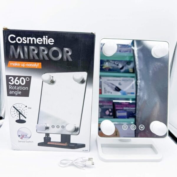 Vanity Makeup Mirror With Light Hollywood Led Bulb Vanity Lighted Make up Mirror for GirlsTable Desk Top Lights for Dressing