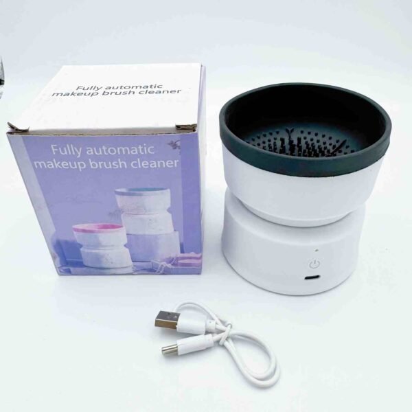 USB Electric Automatic Makeup Brush Cleaner Machine Convenient Cosmetic Brush Cleaner Tool