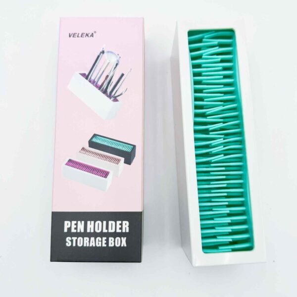 Cosmetic Display Stand Make up Brush Organizer Storage Box Lip Gloss Eyebrow Pencil Makeup Brush Case