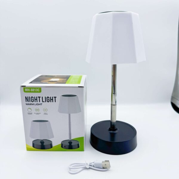 Retractable LED Desk Lamp Home Office Bedroom Study Eye Protection Night Light Touch Switch Desk Lamps