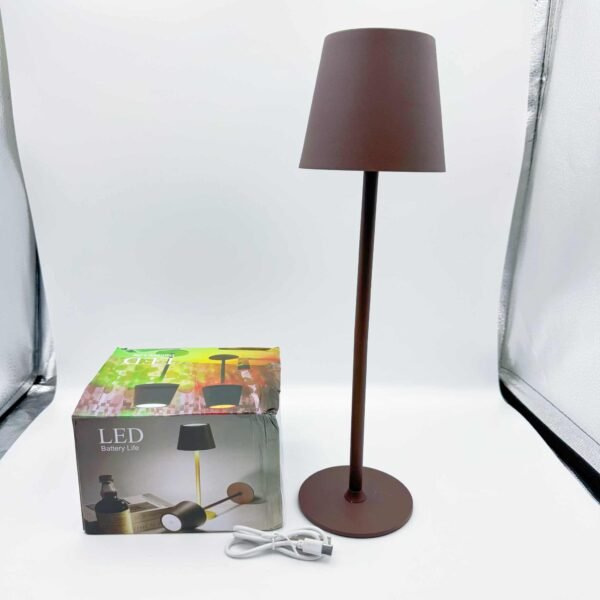 Modern Nordic LED Touch Control Rechargeable Table Lamp Restaurant Wholesale Lampe De Table Cordless Hotel Wireless Desk Light