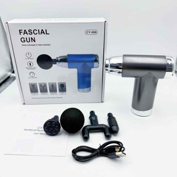 Deep Tissue Vibration Body Muscle Mini Massage Gun Electric Long Handle Massage Gun