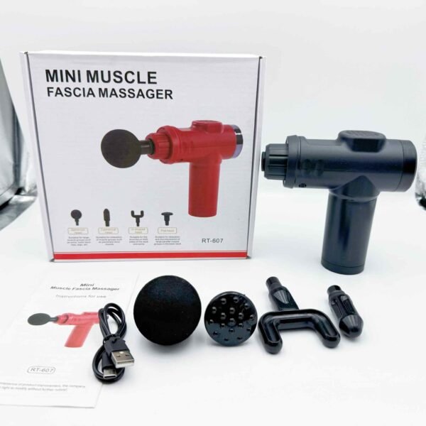 Portable Mini Pocket Massage Gun Private Handheld Fascia Booster with Vibration for Body Muscular Pistola De Masajes Muscular