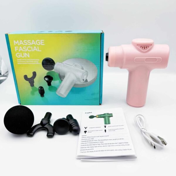 2025 New Deep Tissue Vibration Body Professional Portable Massage Muscle Fascial High Power Massage Gun