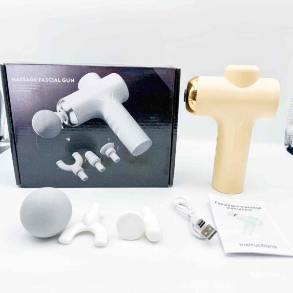 Hot Sell Fitness Vibration Fascia Booster Massage Gun Muscle Body Massage Gun Massager