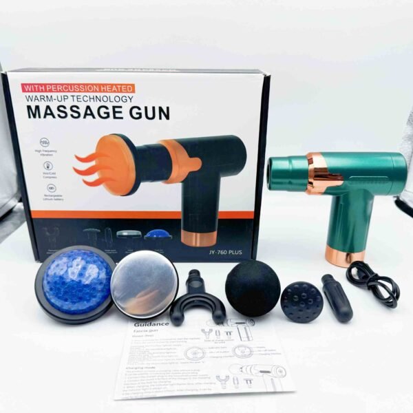Hot Cold Compress Full-body Massage Gun Mini Portable 6 Speed High Power Deep Tissue Muscle Vibration Massage Gun