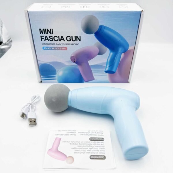 Mini ABS Fascia Gun for Home Use Neck Vibration Massage for Personal Care Great Business Gift Idea