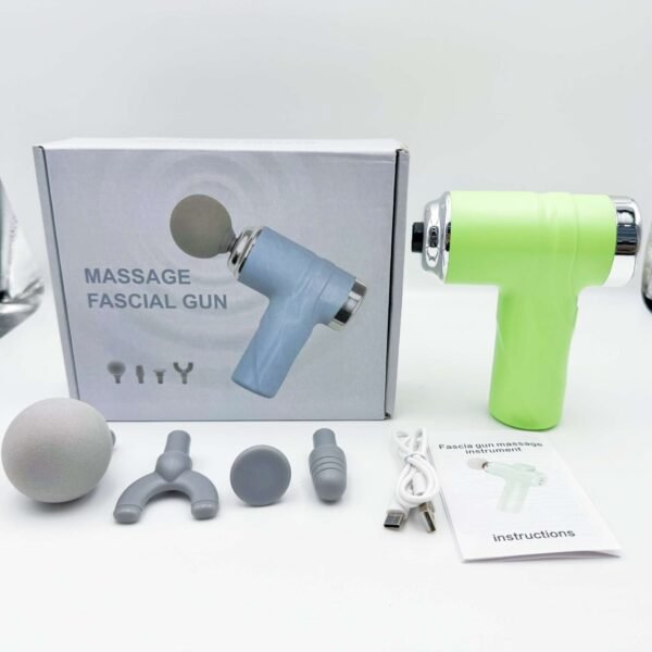 2025 Rechargeable Portable Handheld Electric Massage Gun High Performance for Body & Cervical Relief New Cordless Relief Device
