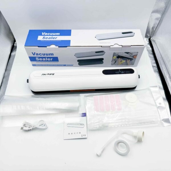 Mini Pro Vacuum Sealer for Home Use - Dry & Moist Preset Modes, Leak-Proof Portable Design