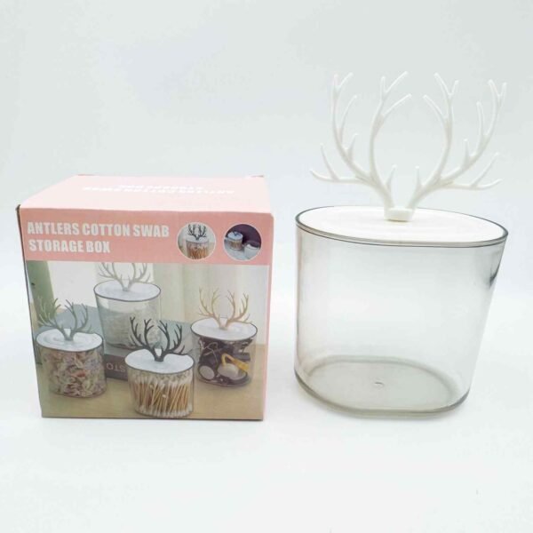 Multi-function Cosmetic Container Make up Pads Cotton Pad Holder Decoration