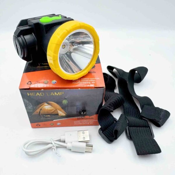 5cm Headlight Led Head-mounted Lighting Waterproof Searchlight Equipped with Charger