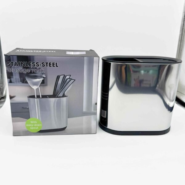 Cheaper Price Stainless Steel Chopstick Holder Kitchen Household Tableware Storage Box Drain Cylinder