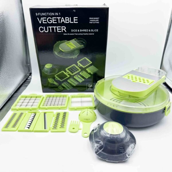Vegetable Chopper with Container Multifunctional 13 in 1 Onion Chopper Time-saving Kitchen Gadgets Veggie Dicer Cutter for Onion