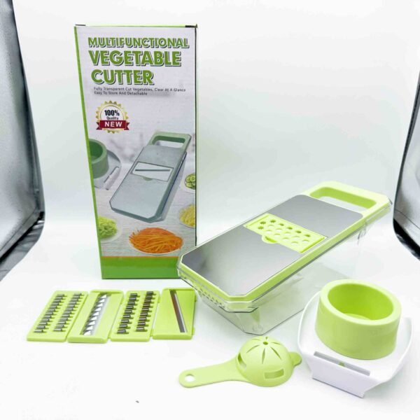 Vegetable cutter grater grater kitchen potato shredder slicer handy gadget five knives & hand guard