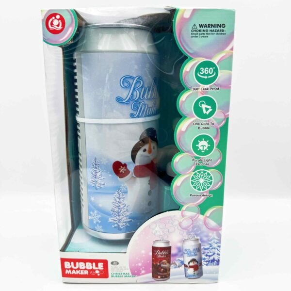 New Santa Claus Bubble Toy Magic Wand Electric Bubble Maker Handheld Bubble Wands for Kids Christmas Gift