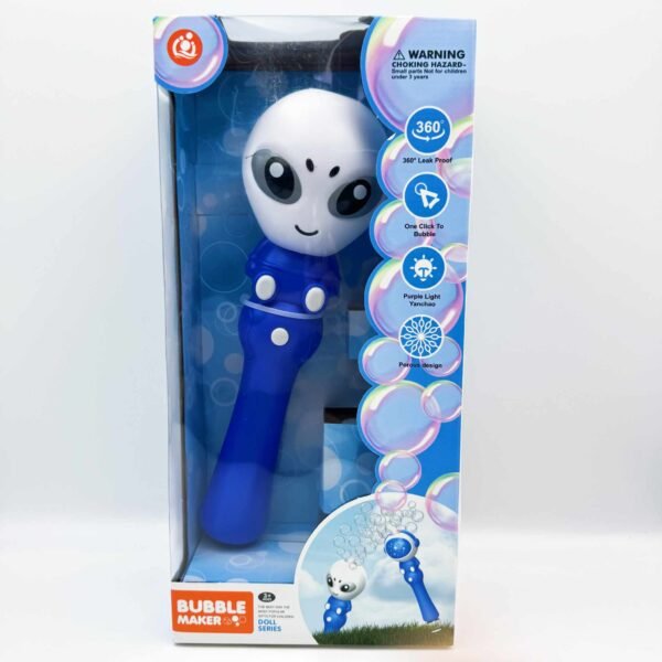 New Santa Claus Bubble Toy Magic Wand Electric Bubble Maker Handheld Bubble Wands for Kids Christmas Gift