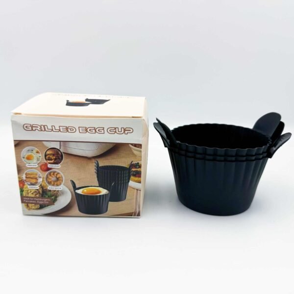 Premium Food Grade Easy Release Nonstick Silicone Egg Cake Mould Cups Air Fryer Baking Ramekins