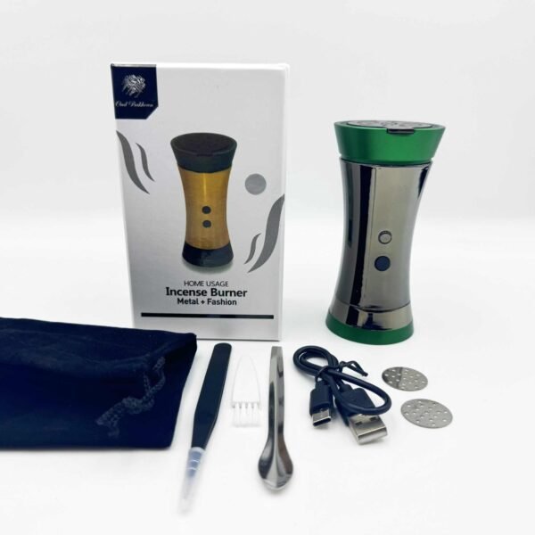 2025 Arab Rechargeable Electric Car Incense Burner Portable Bukhoon Mini USB Arabic Bakhoor Burner Electric Incense Burner