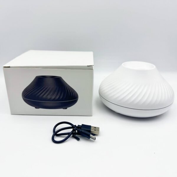 Simulated Flame Aromatherapy Machine Household Desktop Essential Oil Diffuser Ultrasonic Atomizer Mute Spray Humidifier