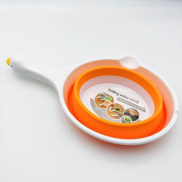 Customized Outdoor Foldable Scoop Water Spoon Creative Drain Water Scooping Spoon Long Handle