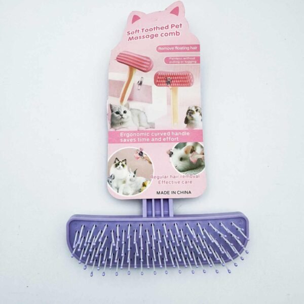 Pet Silicone Soft Tooth Brush cat Massage Comb to Remove Floating Hair Dog Hair Comb Pet Multi-functional Products