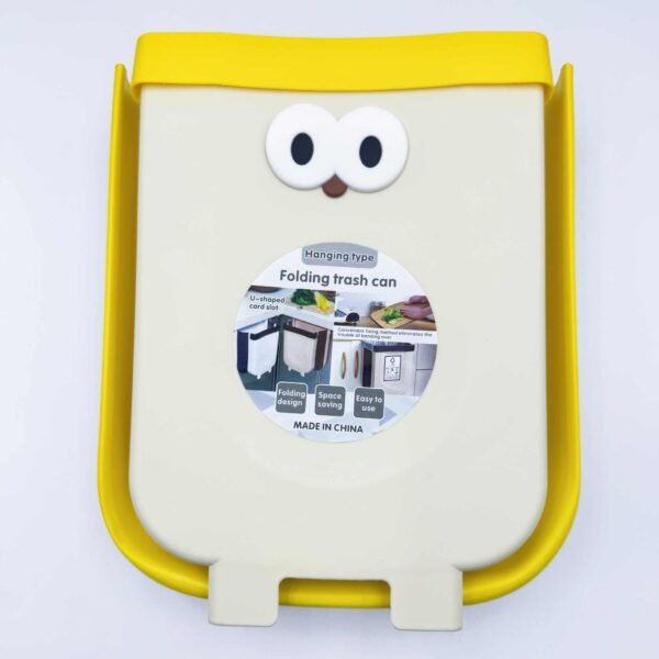 Plastic Basket Hanging Trash Can Waste Bin Garbage Can Storage Box Trash Storage Desktop Kitchen Holder Cabinet Door