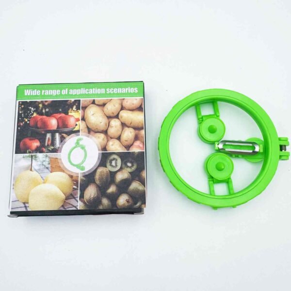 Household Kitchen Quick Peeler for Apples Pears New Rotating Eco-Friendly Plastic Tool PP Cutter Wholesale