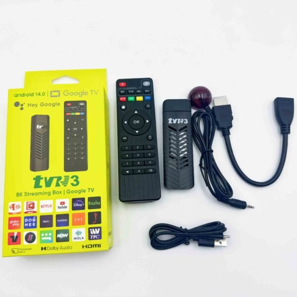 Factory High Quality Mortal Android9.0 TVStick Manufacturer Mortal TVR3-S Amlogic S905L 8GB 128GB 4K Wifi 2.4G Android TV STICK