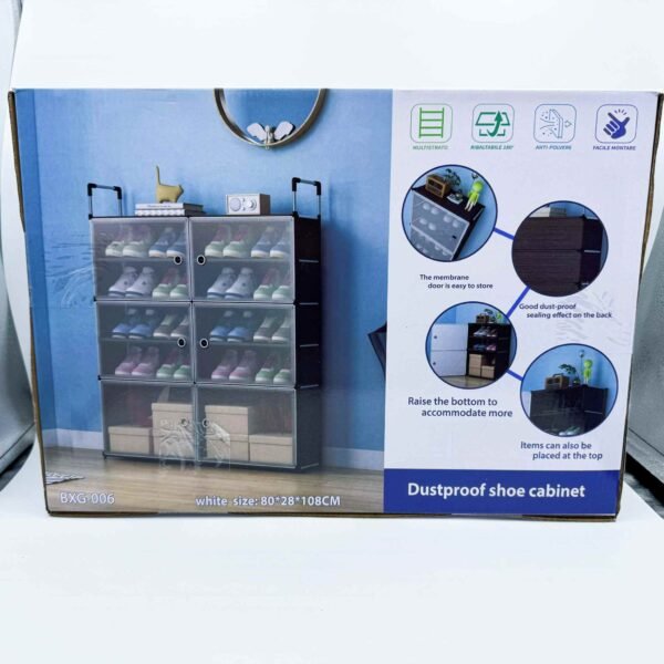 Wholesale Foldable Sturdy Stackable Plastic Storage Shoe Box Chinese Factory Transparent Plastic OEM Giant Shoe Box