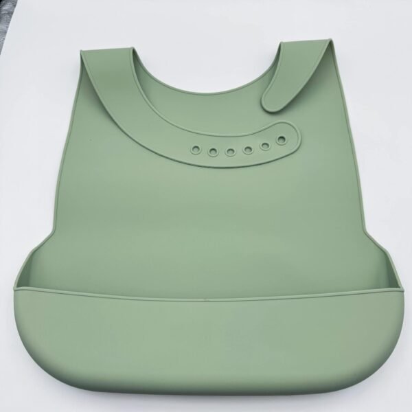 Washable New Baby Waterproof Bib Eco-Life Hot Sale Eco-Friendly Bpa Free Feeding Silicone Bib for Babies
