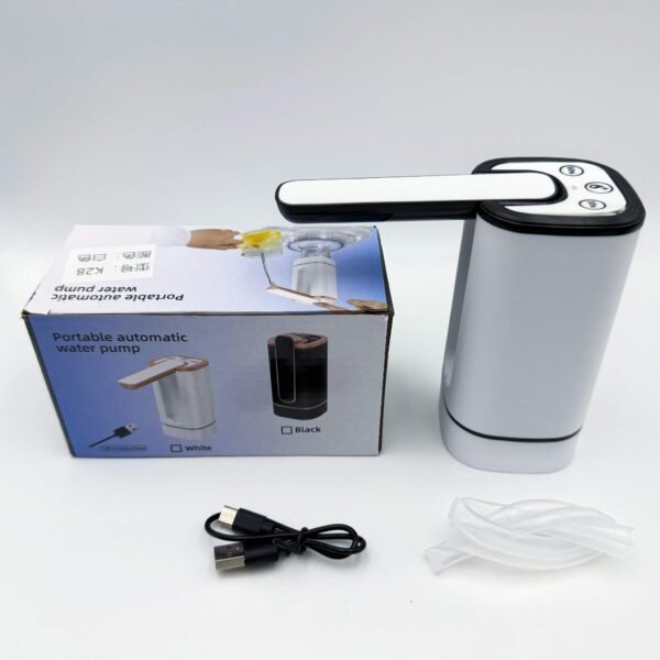 5 Gallon Double Pump Water Bottle Electric Rechargeable Automatic Portable Water Dispenser Pump USB Charge