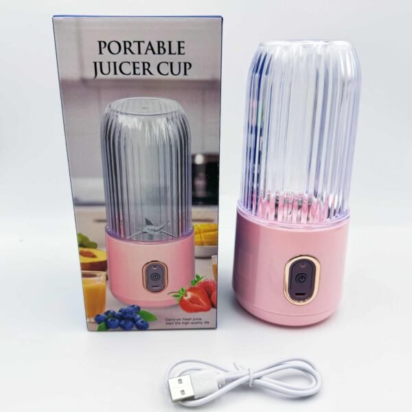 Rechargeable Small Blender Portable Personal Mini 300ML Juicer Cup Electric Orange Juice Blender for Kitchen