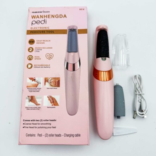 Rechargeable Electronic Foot Callus Remover High-Efficiency Electric Foot Grinder for Smoother Foot File Scraper