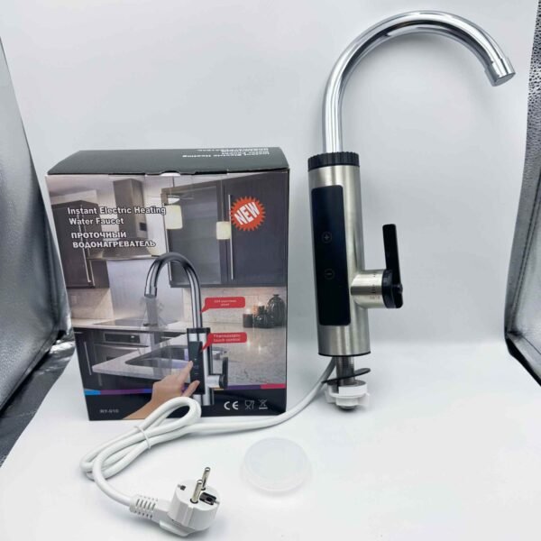 Wholesale Stainless Steel Deck Mounted Instant Water Heater Kitchen Tap Instant Electric Water Heater Faucet