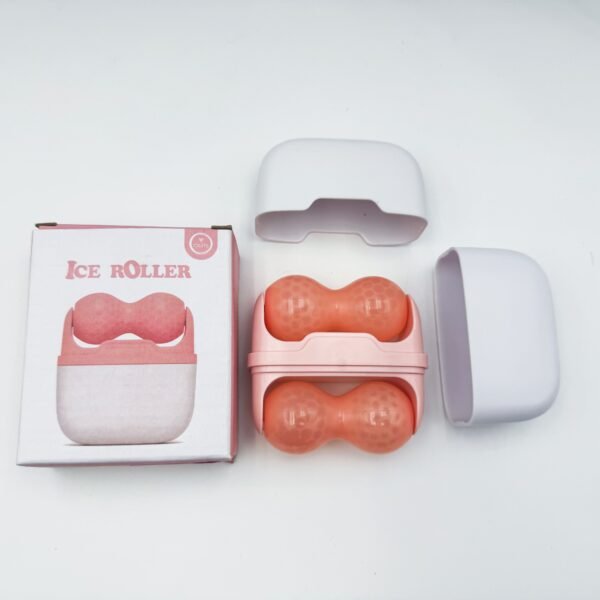 2 in 1 Ice Roller for Face & Eyes Mini Beauty Ice Face Roller Facial Roller Face Puffiness Relief Massage Remove Fine Lines