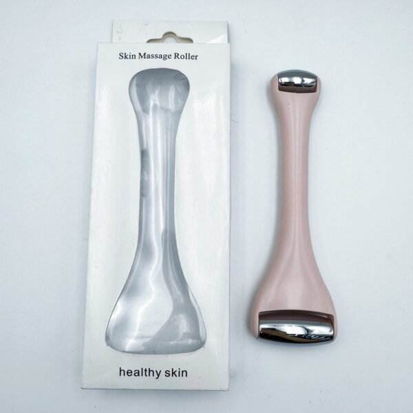 Hot Selling Skin Cooling Dermaroller Face Body Massager Stainless Steel Ice Roller for Face Soothing and Sunburned Repair