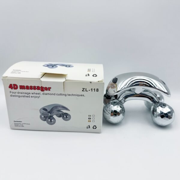 Home Use Vibration Mini Repeated Use Spiky Body Massager Rollers Set Universal Face 4D Roller Massager