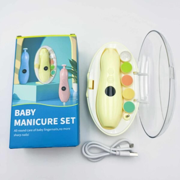 New Electric Nail Drill Digital Display Portable Nail File Kits Adjustable Nail Polisher for Babies and Adults