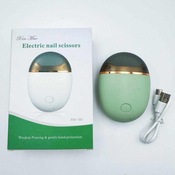 2 Speed USB Rechargeable Automatic Electric Nail Clipper with LED Light