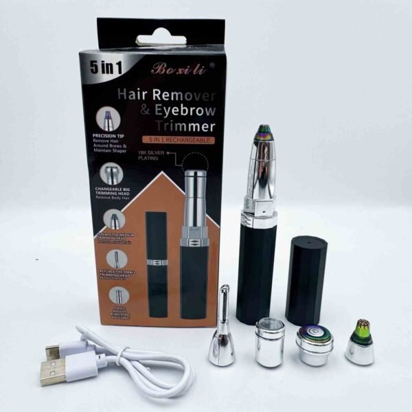 Lipstick shaving device, rechargeable home eyebrow trimmer, armpit and nose hair trimmer, nail sharpener