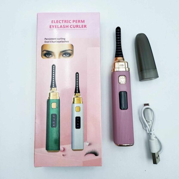 Luxury Women Beauty Tool USB Rechargeable Eyelash Curler 3-Level Adjustable Temperature Natural Curling Long Lasting Lash Clip