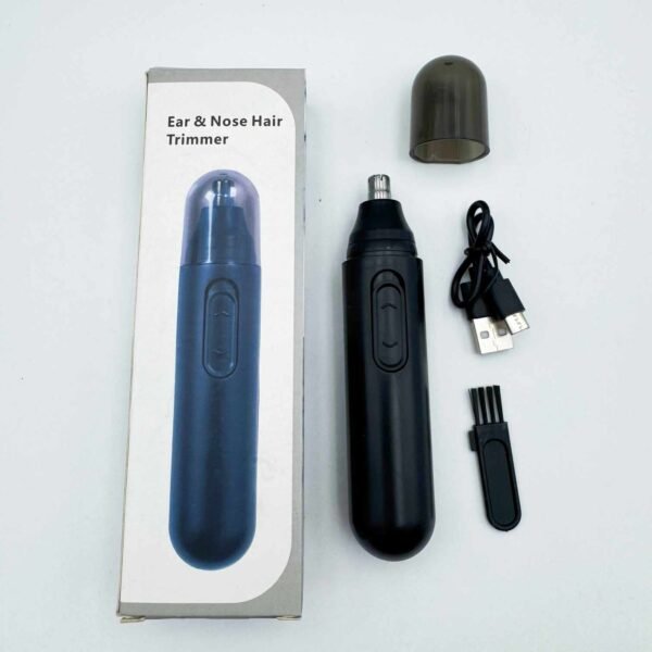 Rechargeable Ear and Nose Hair Trimmer USB Electric Waterproof Eyebrow Facial Hair Removal Nose Grooming Garget for Men