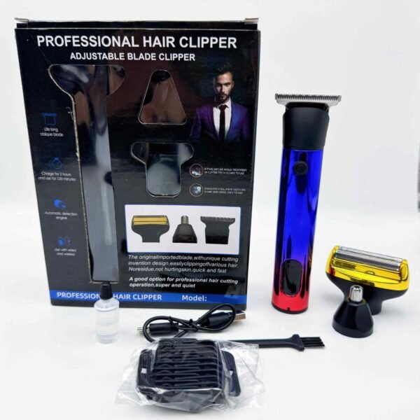 Hair Trimmer & Beard Trimmer for Men Professional, Electric Razor Shavers for Men, Zero Gapped T Blade Edgers Liners